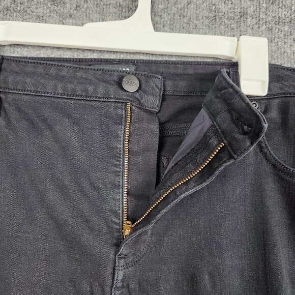 NYDJ Not Your Daughter Black Curves 360 CFOZ2637 Slim High Rise Jeans SIZE 18 - Picture 3 of 16